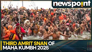 Maha Kumbh Mela 2025: Devotees Take 'Amrit Snan' on Occasion of Basant Panchami | WION Newspoint