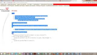 Intro to if, esle-if, and else in Java, comparison operators