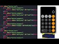 ASMR Programming - HTML CSS IOS Calculator Design - No Talking