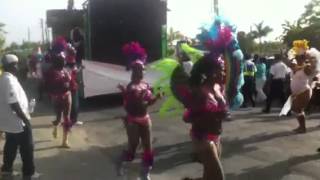 Anguilla carnival 2012 troupes of parade