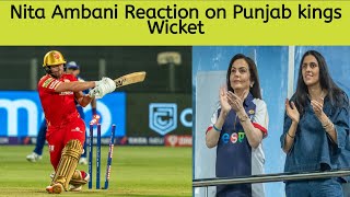 IPL 2022 : Bairstow के Clean Bold होने पर Nita Ambani का Reaction देखिये