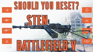 STEN Specialization Breakdown \u0026 Gameplay - Battlefield V