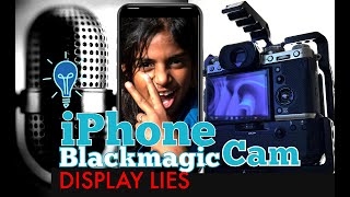 Why Your Camera Display LIES | iPhone Blackmagic Camera App Tutorial