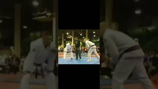 Man gets disqualified for kicking opponent #bjj #fight #disqualified