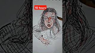 YouTube won't like this type of videos...😕💔 #art #drawing #artist #shorts #viral