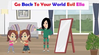 Evil Ella Unmasked - English Story - Comedy Animated Story - 2D Anime