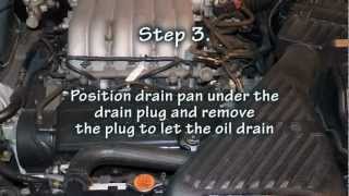 Mitsubishi Magna TE oil change