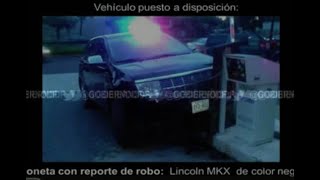 Con cámaras vigilancia policía recupera vehículo robado