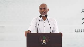 President’s remarks at the community meeting with Dhevvadhoo Island residents