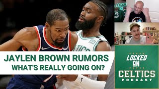 Jaylen Brown, Kevin Durant trade rumors: What's really going on with Boston Celtics?