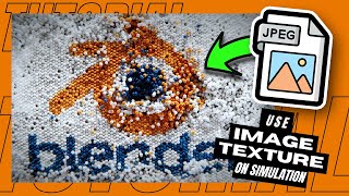 Blender Tutorial: Use Image Texture on Simulations