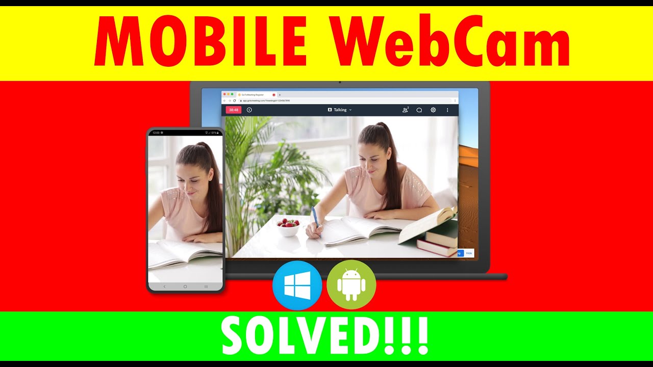 Use Mobile Camera As Webcam 2020 | Free Webcam Software | How To Use ...