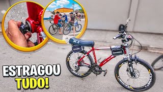 DIA DE ENCONTRO FIQUEI REVOLTADO O QUE FIZERAM NA MINHA BIKE