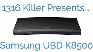Samsung 4K ULTRA HD Blu ray Player UBD K8500 Amazon unboxing