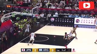Japan Vs Argentina Basketball Rui Hachimura TOP play | August 22, 2019 | FIBA World Cup Warm up Game