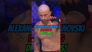 ALEXANDER VOLKANOVSKI IS FIGHTING DIEGO LOPES FOR THE FEATHERWEIGHT TITLE!#trending #youtubeshorts