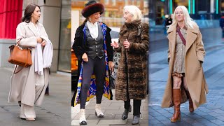 What Women Are Wearing on Bond Street | Christmas Street Style in London 🎄✨