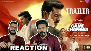 Game Changer Official Trailer Reaction | Ram Charan Shankar Sj Suriya Kiara | Entertainment Kizhi