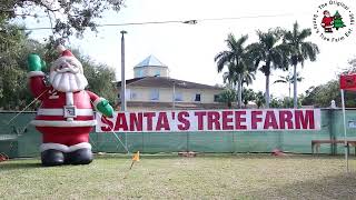 Grant Miller Visits @santastreefarm with the Mayor of Palmetto Bay Karyn Cunningham