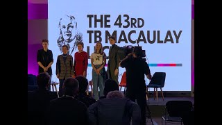 43rd TB Macaulay Lecture - Outrage and optimism in the face of the #ClimateCrisis