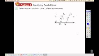 Geo 3-3 Proving lines parallel