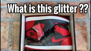 Jordan 1 glitter - Where it comes from and how to clean