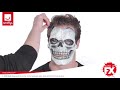 Smiffy's Foam Latex Skeleton Face Prosthetic