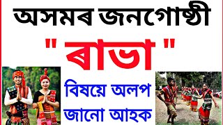 অসমৰ ৰাভা জনগোষ্ঠী বিষয় অলপ জানো আহক #assam  #rabhatribe #caste #rabha