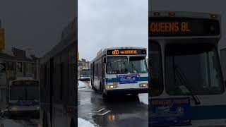 Queens Blvd buses 3 way OG #3706 NGs 4231 and 4150