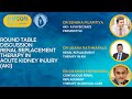 SIMCON 2024 - ROUND TABLE DISCUSSION - RENAL REPLACEMENT THERAPY IN ACUTE KIDNEY INJURY