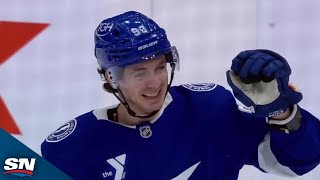 Lightning's Gage Goncalves Snipes First Career NHL Goal