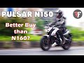 2024 Pulsar N150 - RAW Ride Review - Top Speed | Mileage | Price - Rev Explorers