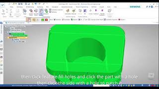 Solid Edge 2021 - Tutorial - Reverse engineering