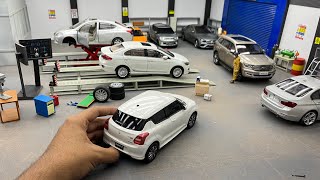 Opening a Mini Car Garage Workshop | Diorama | Diecast Model Cars Restoration