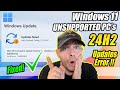 How to Fix Windows 11 24H2 Updates Not Working - Install Error 0x800f0825