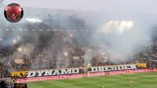 Sportgemeinschaft Dynamo Dresden- Schalke 04 - 01.04.2022 Pyroshow Ultras Dynamo