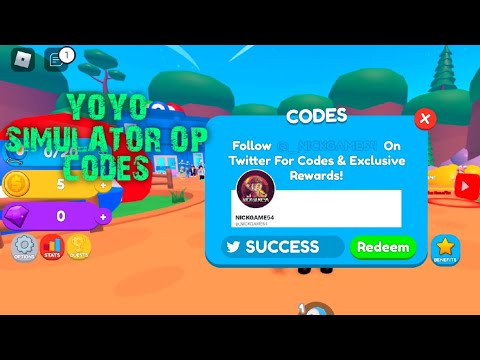 ROBLOX [NEW] YoYo Simulator ALL *OP* CODES