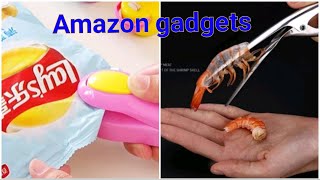 Amazon gadgets| prawn shrimp peeler, portable heat sealer clip