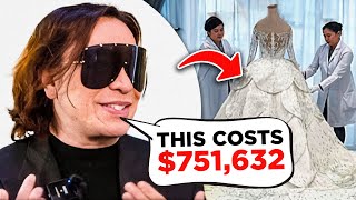 The Most EXTRAGAVANT Michael Cinco Wedding Dress Of All Time