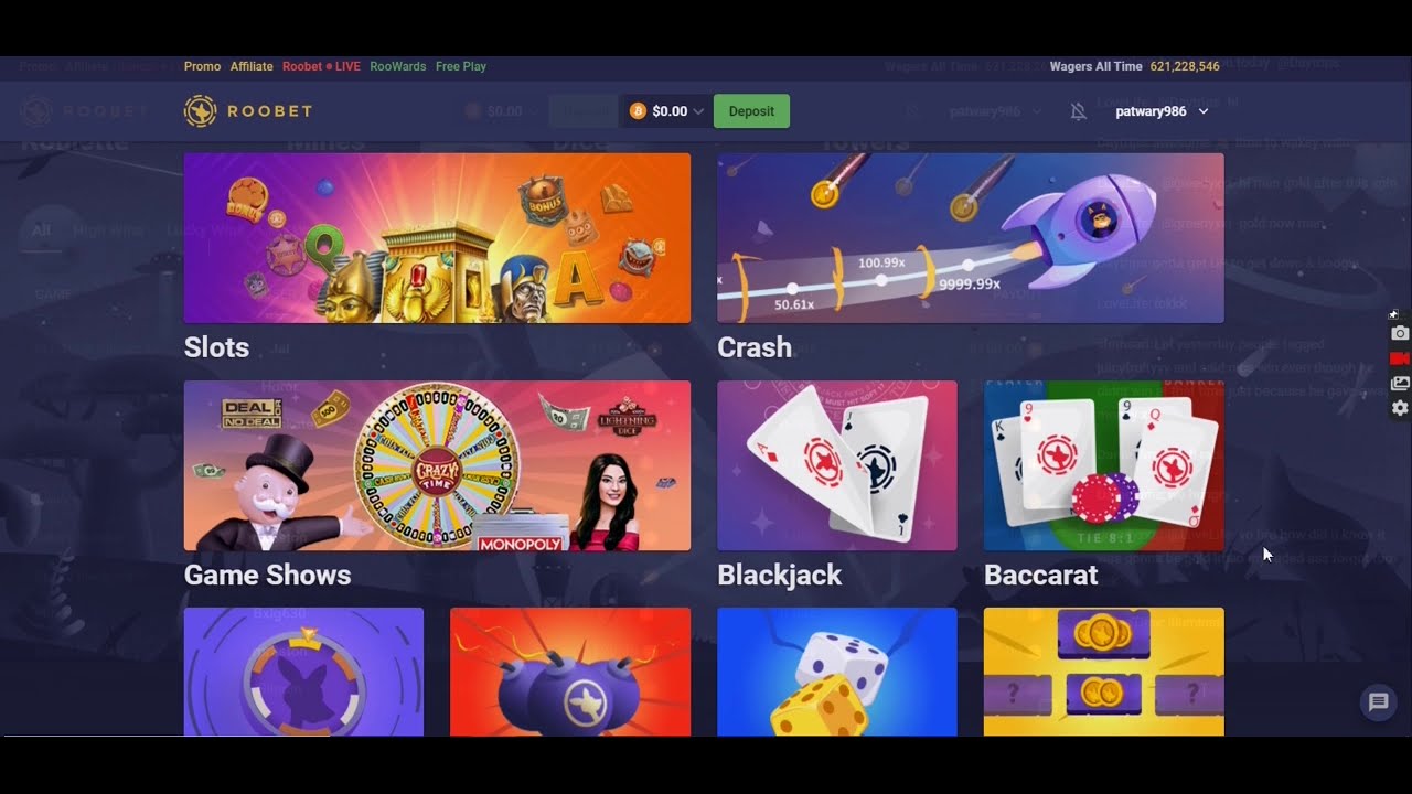 ROOBET CASINO REVIEW. ONLINE GAMBLING WEBSITE BASED ON CRYPTOCURRENCY ...