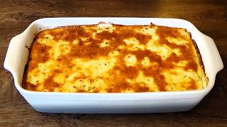 Easy Warmed with Potatoes and Cheese. Delicious Recipe with Fluffy Topping!