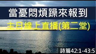 林口靈糧堂 20220605 主日直播 (第二堂)  當憂悶煩躁來報到   邱麗屏 牧師