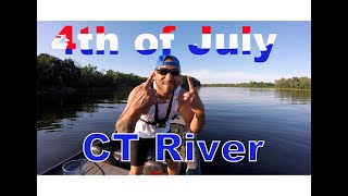 4th of July Fishing on the CT River in the Ranger RT178