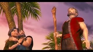 L'histoire de Moïse et les dix commandements - Films d'animation biblique pour enfants