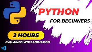 Python Full Course for beginners 2026 | learn python in VS Code| 2 Hour tutorial | Projects |#python