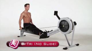 Rowbics Exercise: Bi Tri w/no slide