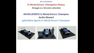 MATRA F1 WORLD CHAMPION JACKIE STEWART