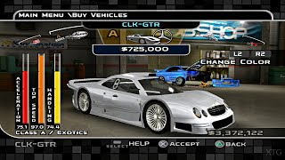 Midnight Club 3: DUB Edition Remix - All Cars List PS2 Gameplay HD (PCSX2)