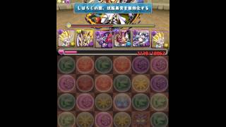 「チャレンジダンジョン３ Lv６」ベジータPT【パズドラ攻略】