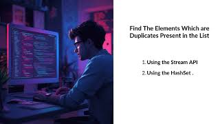 How to Find Duplicate Elements in a List Using Java Stream API | Java 8 Streams| 2026 Latest Java